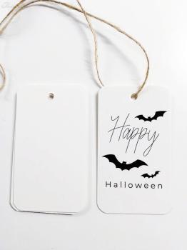 Halloween Geschenkanhänger Fledy